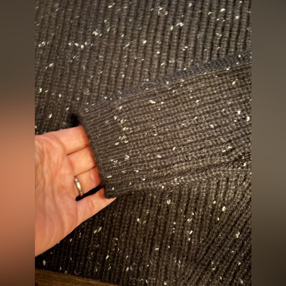 NWT Kuhl Ida Merino‎ blend sweater black/speckle XS - Picture 3 of 8